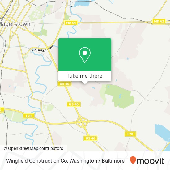 Mapa de Wingfield Construction Co