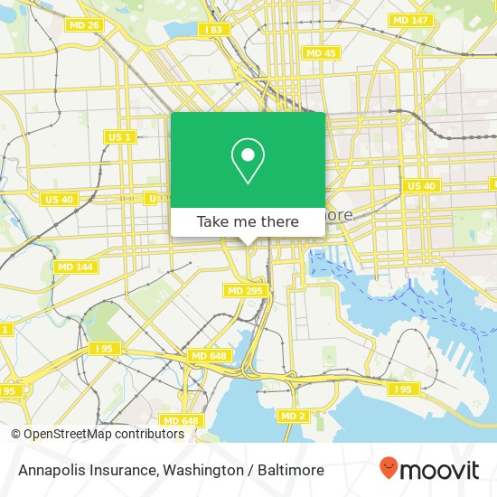 Annapolis Insurance map