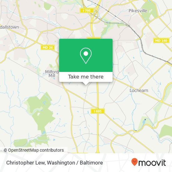 Christopher Lew map