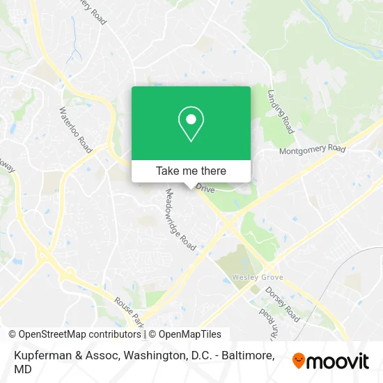 Kupferman & Assoc map