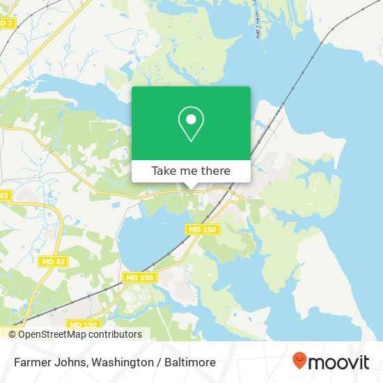 Farmer Johns map