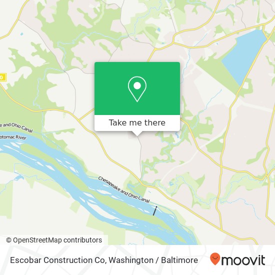 Escobar Construction Co map