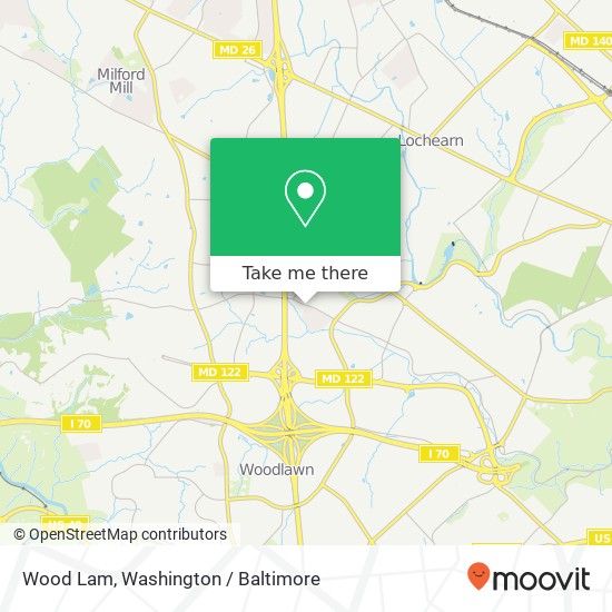 Mapa de Wood Lam