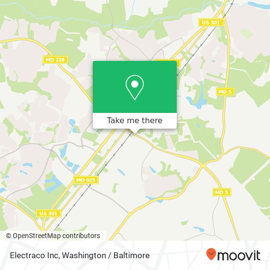 Electraco Inc map