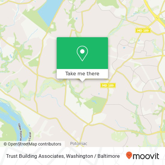 Trust Building Associates map