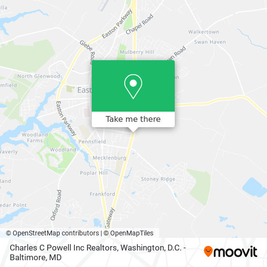 Mapa de Charles C Powell Inc Realtors