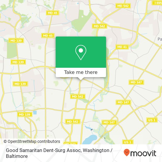 Good Samaritan Dent-Surg Assoc map
