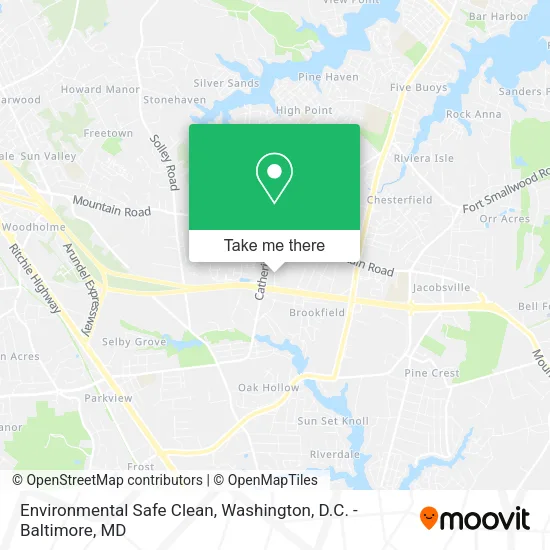 Environmental Safe Clean map