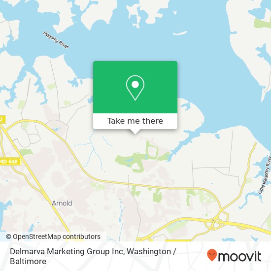 Mapa de Delmarva Marketing Group Inc