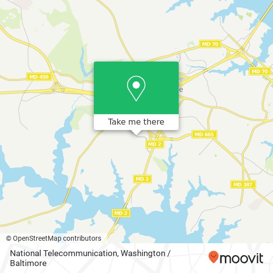Mapa de National Telecommunication