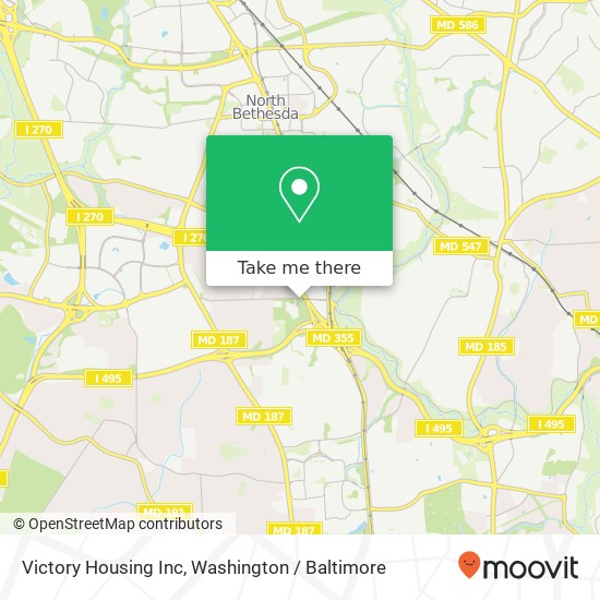 Mapa de Victory Housing Inc