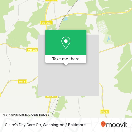 Mapa de Claire's Day Care Ctr