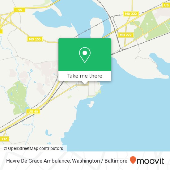 Mapa de Havre De Grace Ambulance