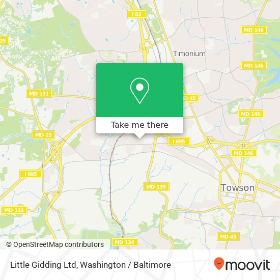Little Gidding Ltd map