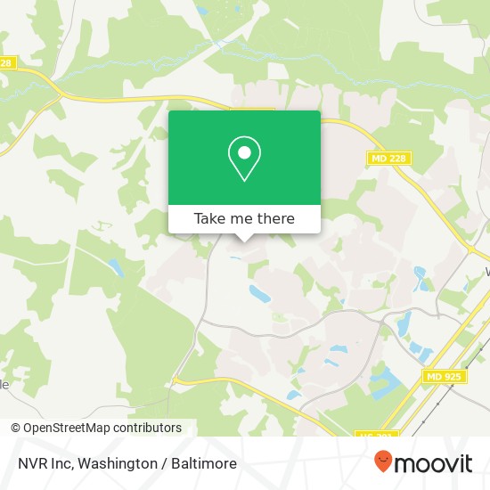 Mapa de NVR Inc