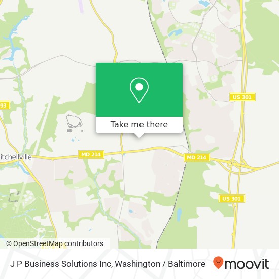 J P Business Solutions Inc map