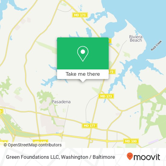 Green Foundations LLC map