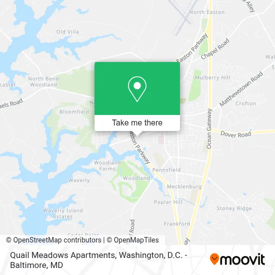 Quail Meadows Apartments map