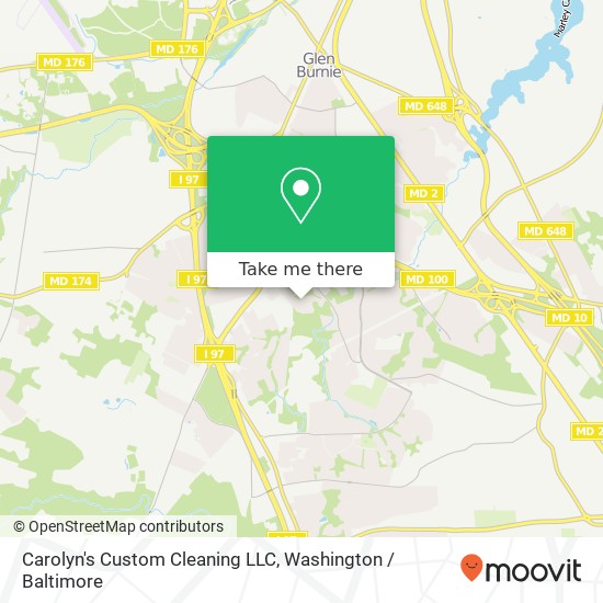 Carolyn's Custom Cleaning LLC map