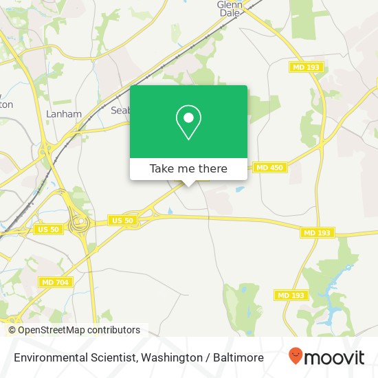Mapa de Environmental Scientist