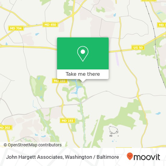 John Hargett Associates map