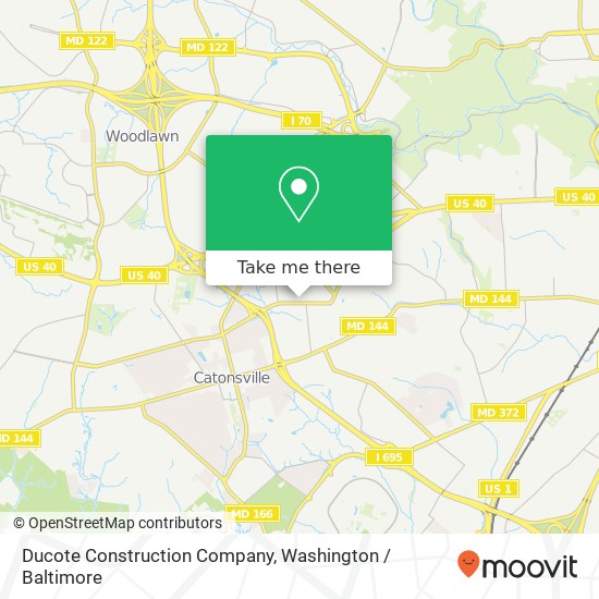 Mapa de Ducote Construction Company