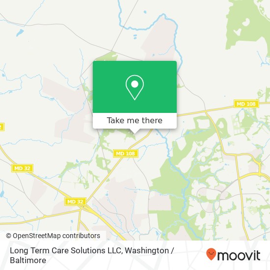 Long Term Care Solutions LLC map