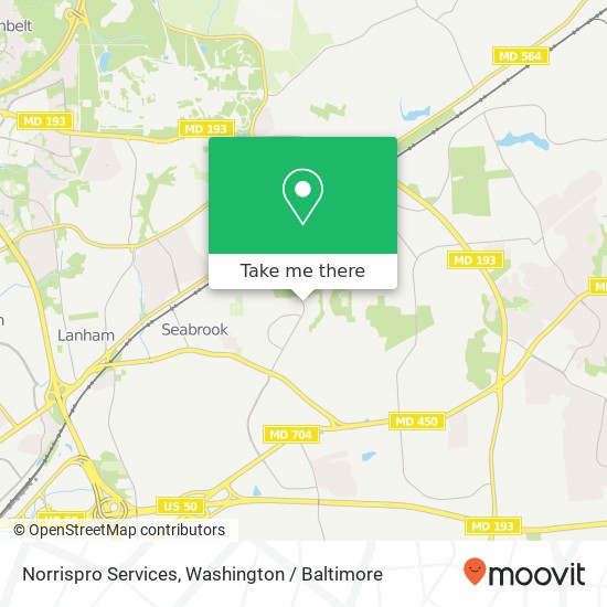 Norrispro Services map