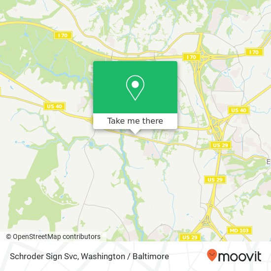 Schroder Sign Svc map