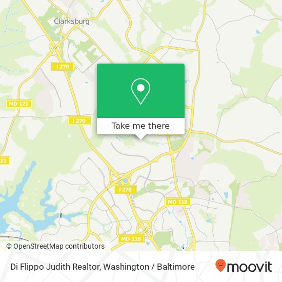 Mapa de Di Flippo Judith Realtor