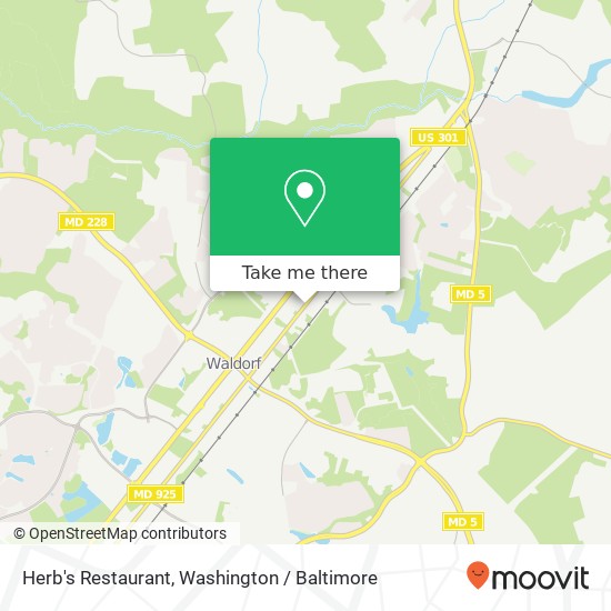 Herb's Restaurant map