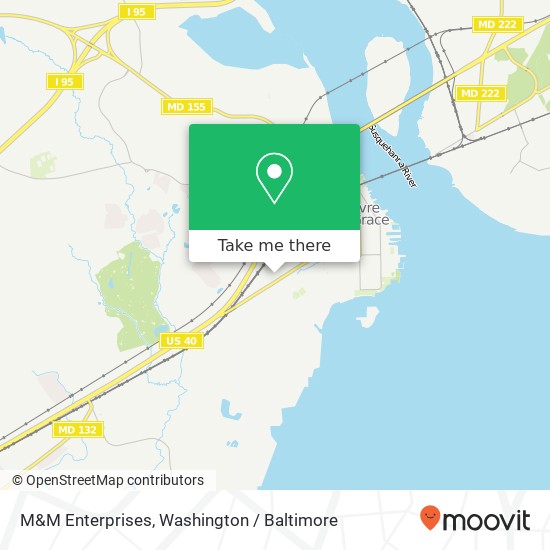 M&M Enterprises map