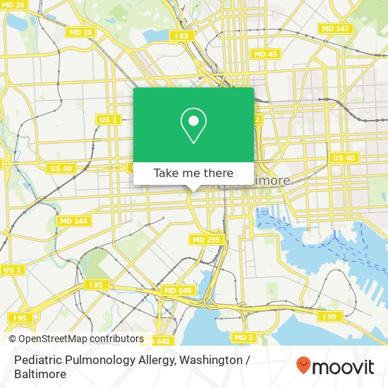 Mapa de Pediatric Pulmonology Allergy