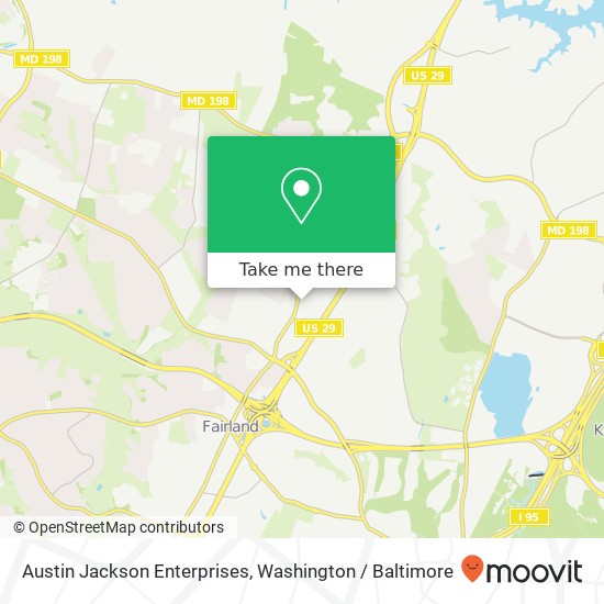 Austin Jackson Enterprises map