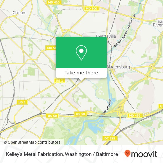 Mapa de Kelley's Metal Fabrication