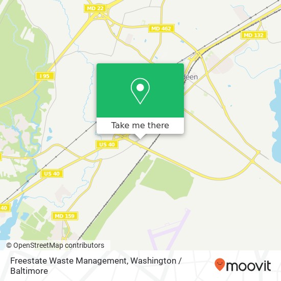 Freestate Waste Management map