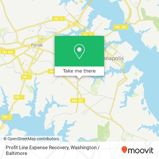 Profit Line Expense Recovery map