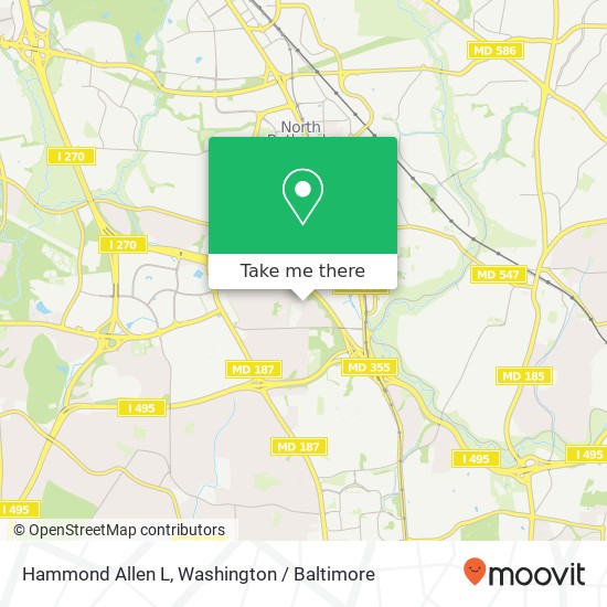 Mapa de Hammond Allen L