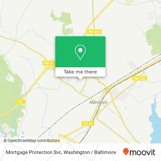 Mortgage Protection Svc map