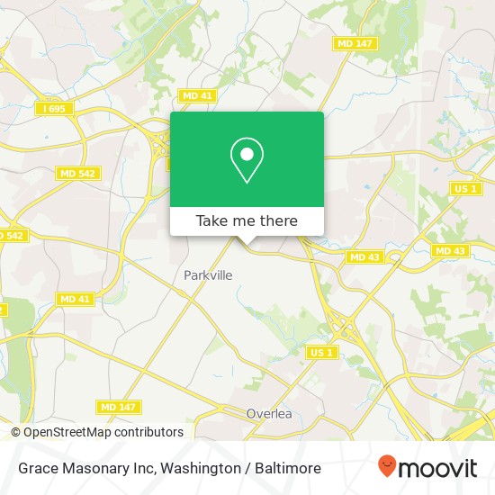 Grace Masonary Inc map