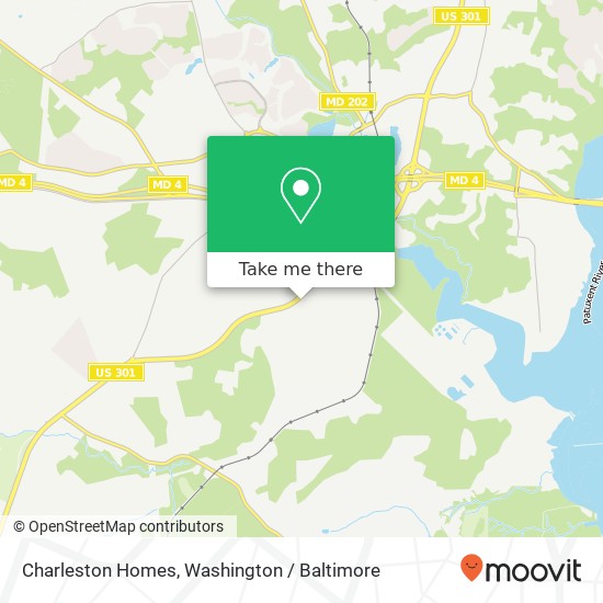 Charleston Homes map