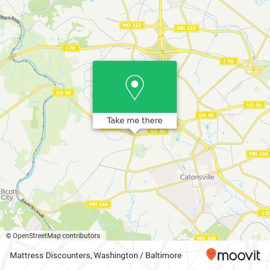 Mapa de Mattress Discounters