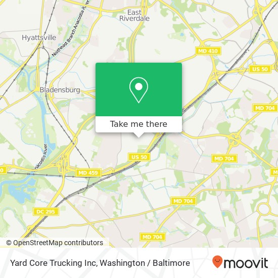 Mapa de Yard Core Trucking  Inc