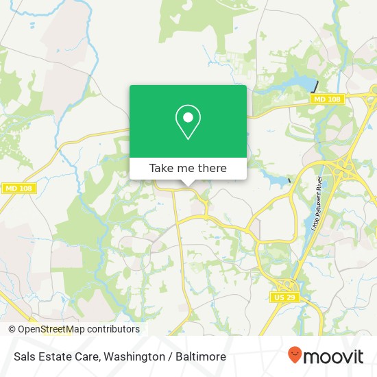 Sals Estate Care map