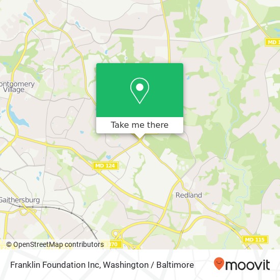 Mapa de Franklin Foundation Inc