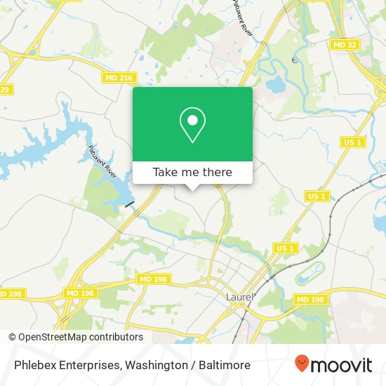 Mapa de Phlebex Enterprises