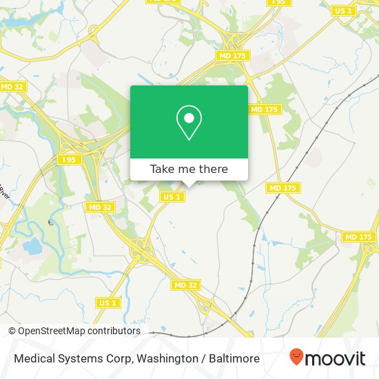 Medical Systems Corp map