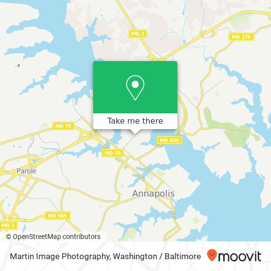 Mapa de Martin Image Photography