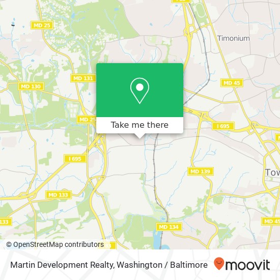 Mapa de Martin Development Realty