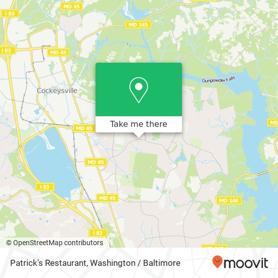 Patrick's Restaurant map